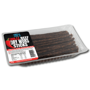 Uncle Joe’s Chilli Dry Wors Sticks 180g