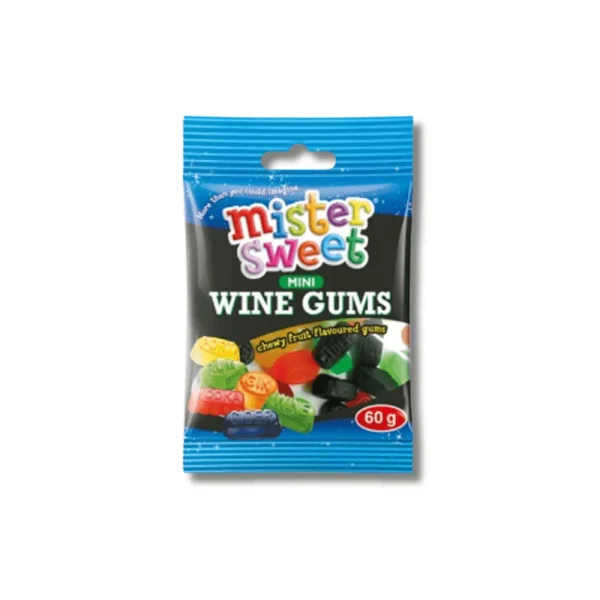 Mr Sweet Wine Gums 60g | Fleisherei