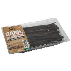 Uncle Joe’s Game Dry Wors Sticks 180g