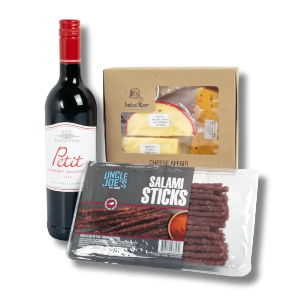 Cheese Platter & Wine Hamper | Gifts | Fleisherei Online Store