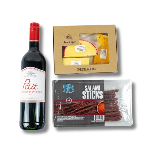 Cheese Platter & Wine Hamper | Gifts | Fleisherei Online Store