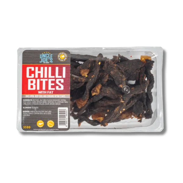 Uncle Joe's Chilli Bites with Fat 12x350g | Wholesale | Fleisherei Online Store