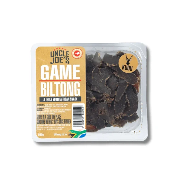 Uncle Joe's Game Biltong 50x100g | Wholesale | Fleisherei Online Store