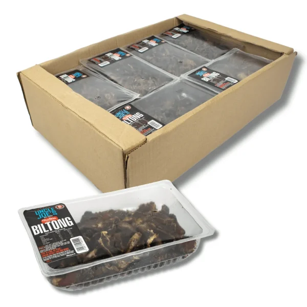 Uncle Joe's Hunters Biltong with Fat 12x350g | Wholesale | Fleisherei Online Store