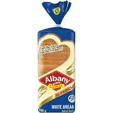 Albany Superioir White Bread 500g