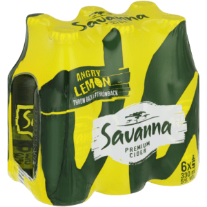 Savanna Angry Lemon 6x500ml