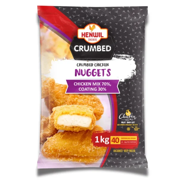 Henwil Crumbed Chicken Nuggets 1KG