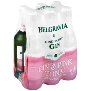 Belgravia Pink Gin & Tonic NRB 6x275ml