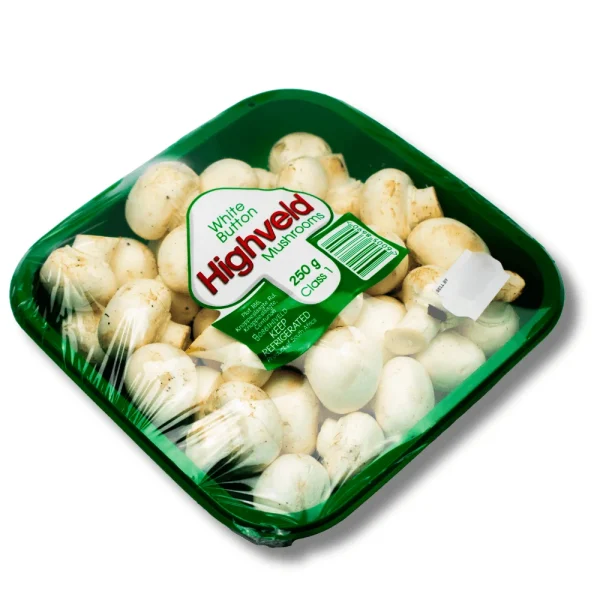 Highveld White Button Mushrooms 250g