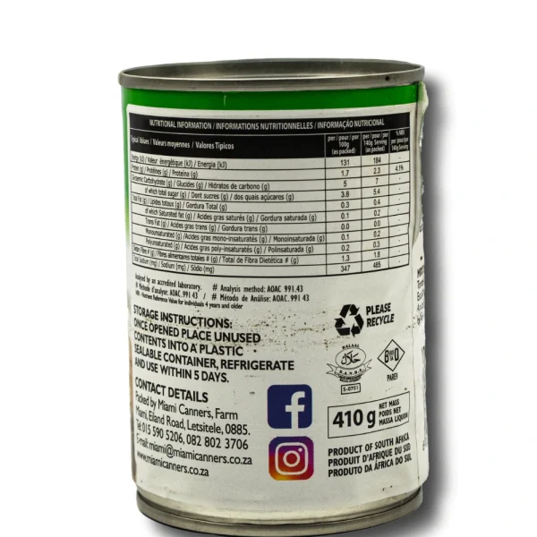 Miami Tomato & Onion Mix 410g can for cooking sauces and stews