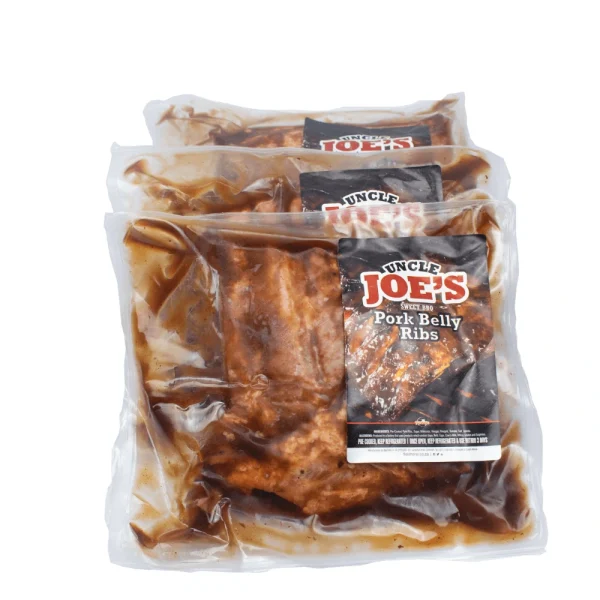 5kg Marinated Pork Belly Ribs bulk pack