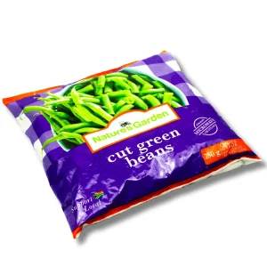 Natures Garden Frozen Cut Green Beans 1kg