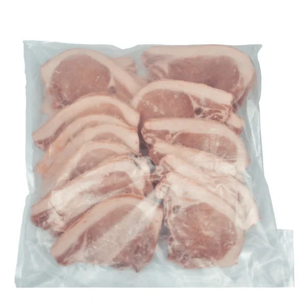 Frozen 5kg Pork Loin Chops bulk pack Fleisherei