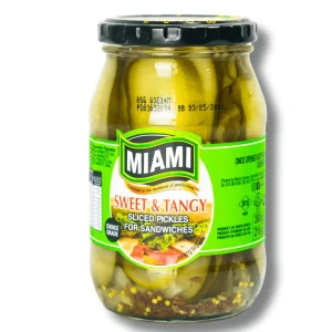 Miami Sweet & Tangy Sliced Pickles 216g