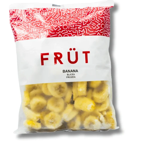 FRUT Frozen Banana Slices, high-quality frozen banana