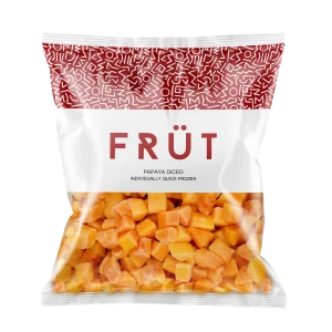 FRUT Frozen Diced Papaya