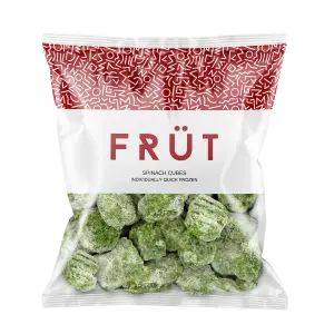 FRUT Frozen Spinach Cubes