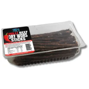 Uncle Joe’s Chilli Dry Wors Sticks 400g